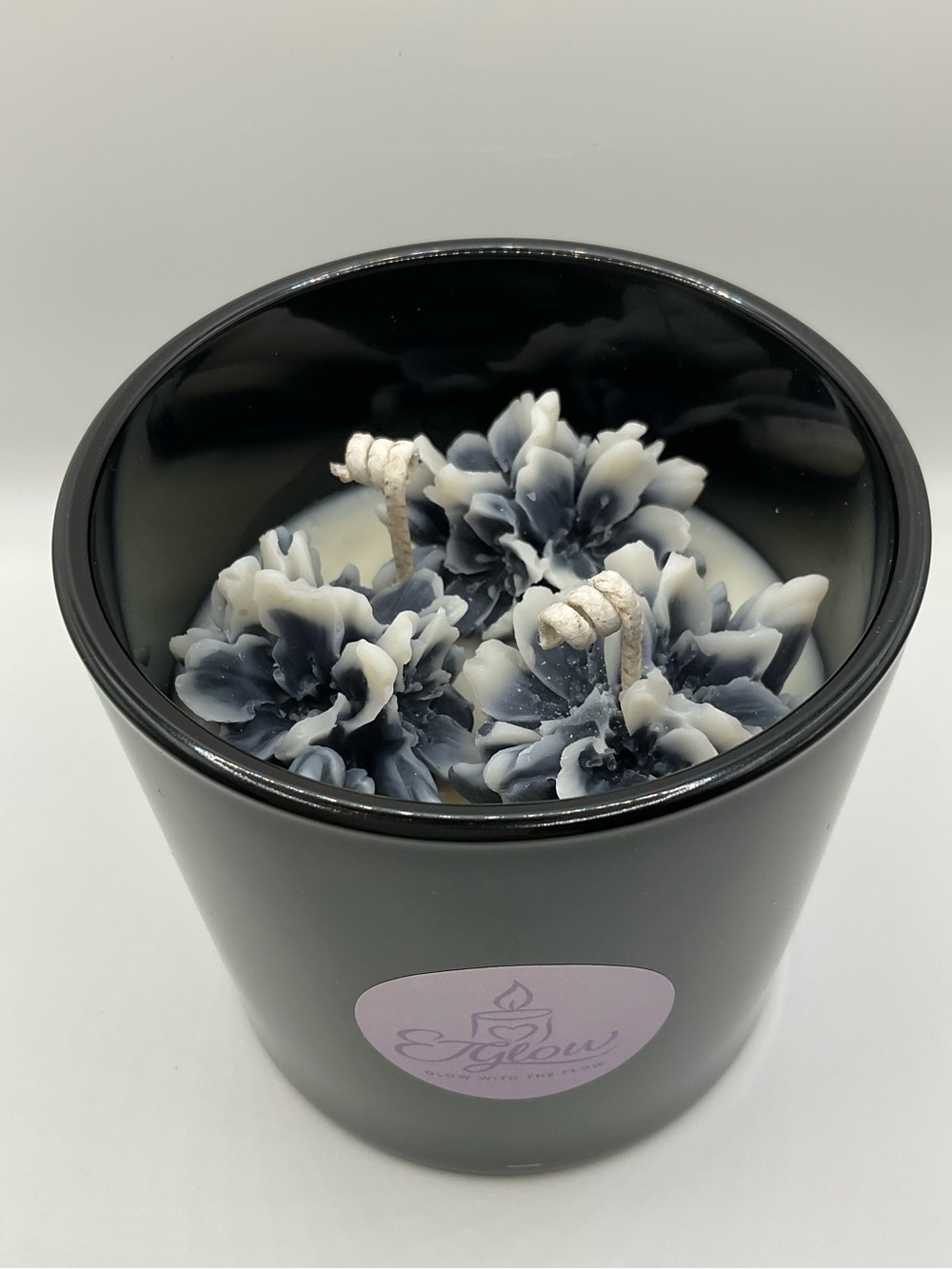 🕯️🍊🍈🌸Handmade scented Candle in Glass Jar